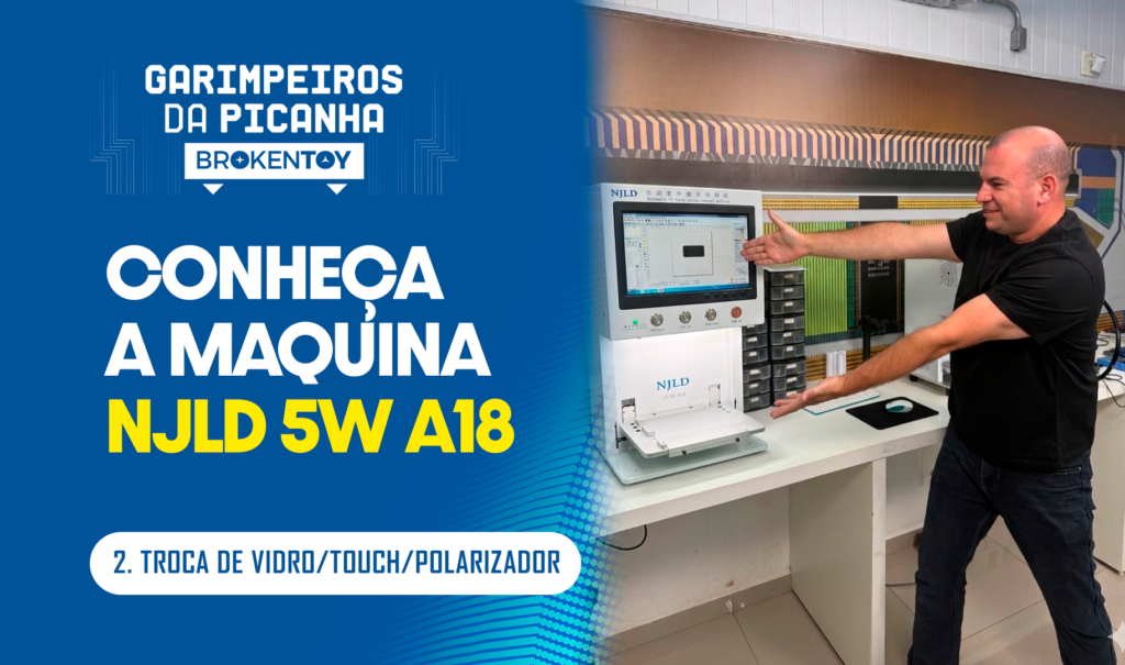 Conheça a maquina NJLD 5w A18 | Máquina Profissional de laser UV