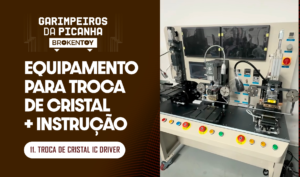 Equipamento para troca de cristal + instrução