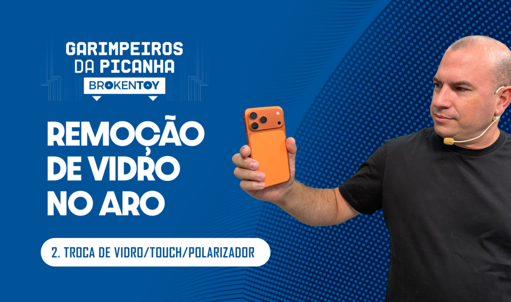 Remoção de vidro no Aro