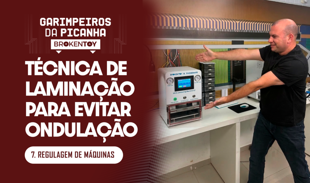 Técnica de laminação para evitar ondulação
