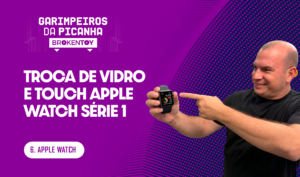 Troca de Vidro e touch Apple Watch Série 1