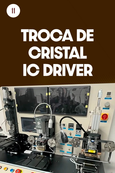 Troca de cristal IC Driver